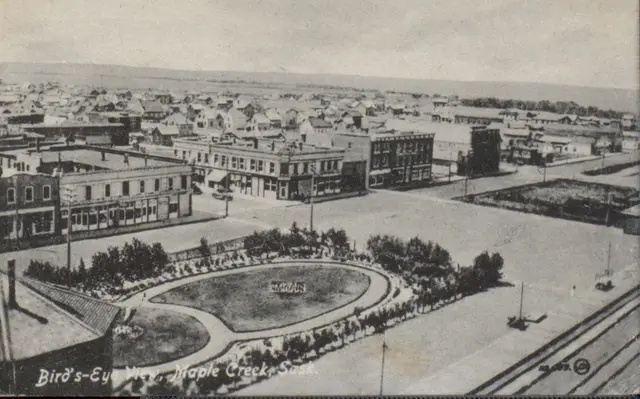 Bird's-eye view of Maple Creek